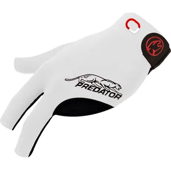 Kulečníková rukavice Rukavice Predator Second Skin Jasmin Ouschan White, pro praváka Velikost: L/XL