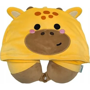 Polštář Polštář polštář s kapucí - Žirafa Raffi - Hoodeazzz Adoramals