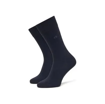 Dámské ponožky Dlouhé ponožky Calvin Klein 701234208 Tmavomodrá 39_42