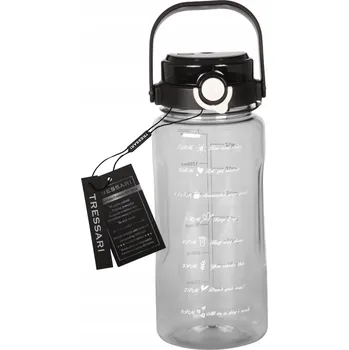 TRESSARI Velká motivační láhev BEZ BPA 1500ml lahev na pití nepropustná na vodu