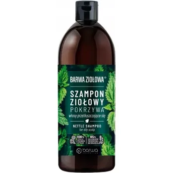 Šampon Barwa bylinný šampon s kopřivou - pro mastící se vlasy