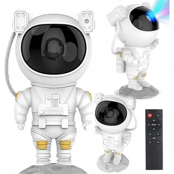 Lampička PROJEKTOR NOČNÍ OBLOHY LED OBLOHA ASTRONAUT NOČNÍ LAMPA PRO DĚTI DÁREK+PILOT