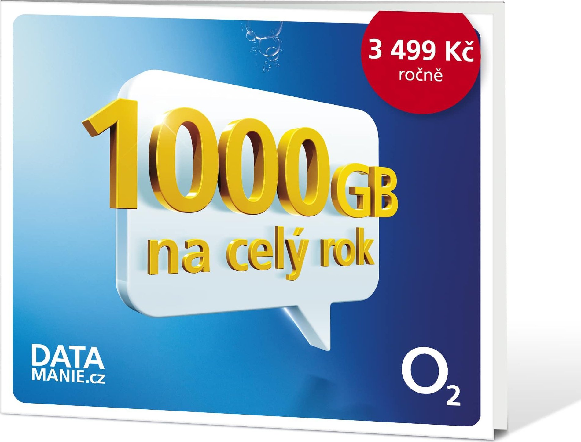 O2 Roční datové připojení 1,2 TB