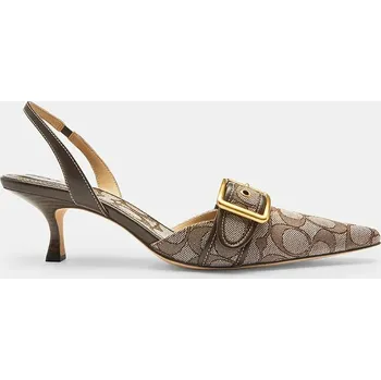 Dámské lodičky Lodičky Coach Margot béžová barva, CCV93 CCV93.S8W 80X, EUR 37