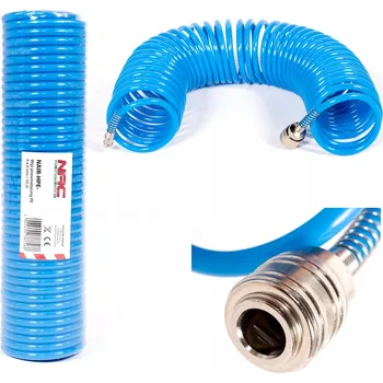 Příslušenství ke kompresoru Pneumatická hadice Spirálová hadice NAC 15m 6x8mm ke kompresoru