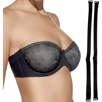 Podprsenka Dámská samodržící podprsenka přiléhavá k tělu Negro 85C