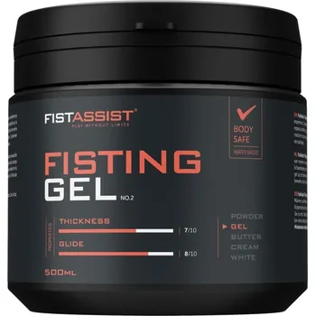 Lubrikační gel Cobeco Fist Assist Fisting Gel 500 ml, lubrikační gel na vodní bázi