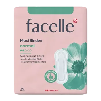 Menstruační vložka facelle Hygienické vložky Maxi Normal 20 ks