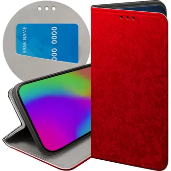 Pouzdro na mobilní telefon Flipové pouzdro Hello Case pro Xiaomi Redmi 10C červené