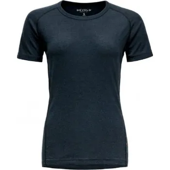Pánské tričko Dámské Merino triko Lauparen Base, Devold, Modré, XS