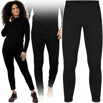 Pánské termo spodky Kalhoty Ercole Termoaktivní prádlo termoprádlo černé barvy velikost M