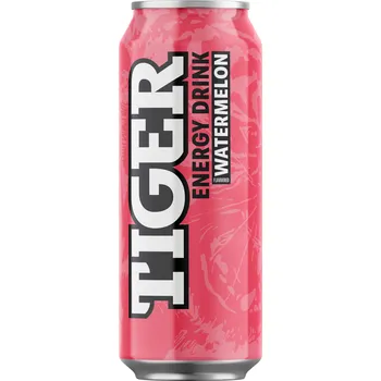 Energetický nápoj CZ distribuce TIGER Watermelon Explosion Flavoured energetický nápoj 12 x 500 ml