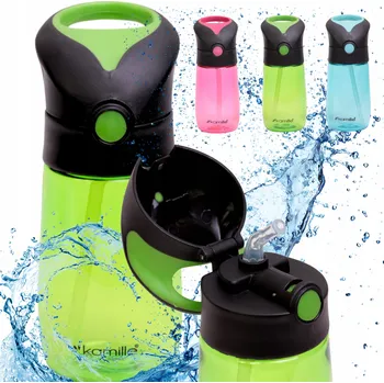 Obraz Láhev s pítkem Kamille KM-2300 350 ml, růžová