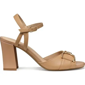 Dámské sandále Kožené sandály Geox D NEW ERAKLIA 80 A D55RPA.000TU.C5000 béžová 80X, EUR 39