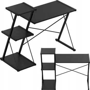 Psací stůl Obdélníkový psací stůl Markadler 116 x 50 x 93 cm černý