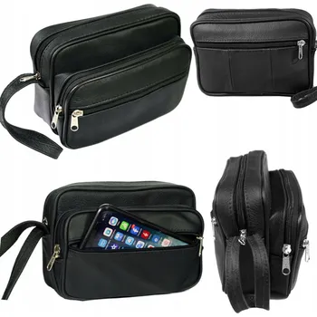 Kabelka Galanteriaistyl pánská taštička do ruky le1 černá