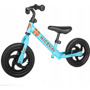 Odrážedlo ODRÁŽEDLO PRO DĚTI LEHKÉ MODRÉ ORANŽOVÉ VÝUKA JÍZDY KOLA