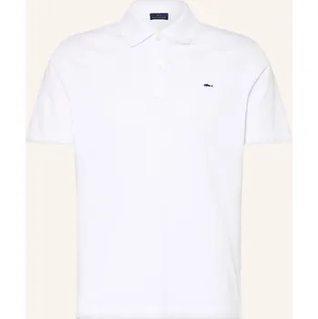 Pánská košile Paul & Shark Pánská Piqué Polokošile, bílá / tmavě modrá, XXL