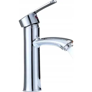 Vodovodní baterie Stojánková umyvadlová baterie Unitec PYRTOLINO stříbrná