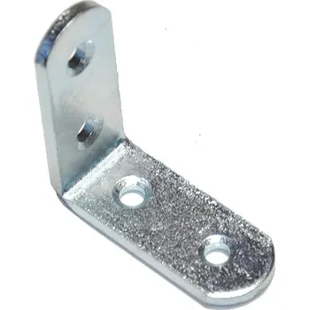 Tesařské kování Úhelník UZ1 zesílený, 125x125x20x4mm, Zn