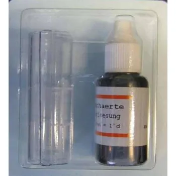 Ochranný vodní filtr Kapky pro stanovení celkové tvrdosti vody