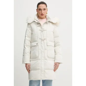 Péřová bunda Morgan béžová barva, zimní, GMATIL 01X, vel. 42