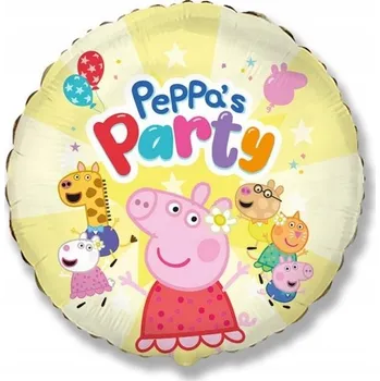 Balónek Foliový balónek prasátko Pepa Pig Party Pohádka Narozeniny Dekrocia 45 cm