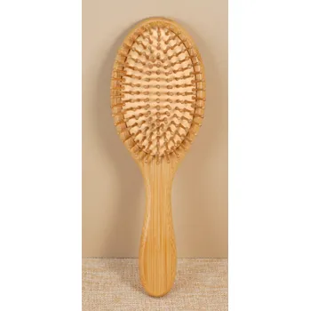 kartáč na vlasy Bambusový kartáč na vlasy 20cm