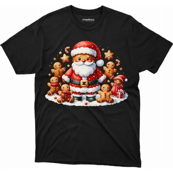 Meeboo dětské tričko černé bavlna velikost 128