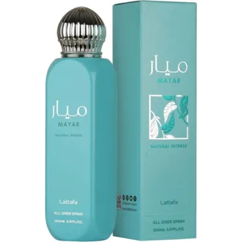 Stylingový přípravek ALL OVER SPRAY: Lattafa Mayar Natural Intense - sprej na celé tělo, 150 ml