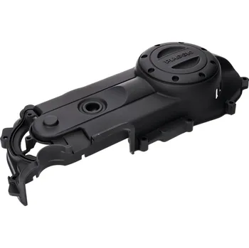 Blok motoru OEM Standard Černý kryt variátoru pro Piaggio Zip 4T, Vespa LX, LXV, S 54070