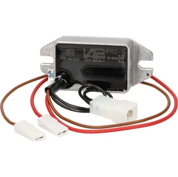 Alternátor Regulátor napětí a usměrňovač VAPE 12 V DC, plnouvlnný regulátor, nabíjecí napětí DC 13,8 V, proud 8 A pro zapalovací systémy VAPE 53551