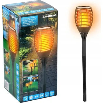 Venkovní osvětlení Solární pochodeň Grundig 77 cm