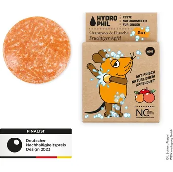 Sprchový gel Hydrophil Šampon a sprchový gel 2v1 myš Fruity apple 60g eco ECO VEGAN Množství: 1 ks