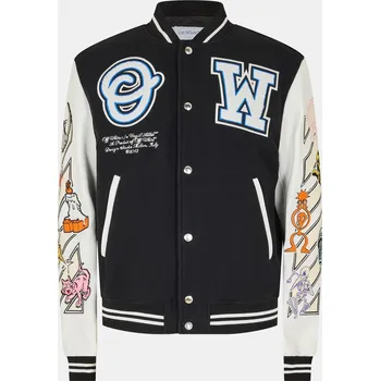 Pánská větrovka Bunda OFF WHITE Black 5645088 XXS