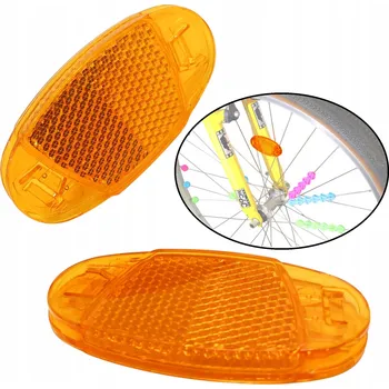 Cyklosvítilna Sada odrazek na kolo Kengo Odrazky do výpletu