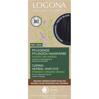 Barva na vlasy Logona Barva na vlasy prášek INDIGO 100g eco ECO VEGAN