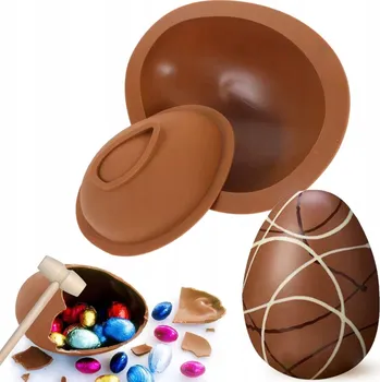 Forma na pečení SILIKONOVÁ FORMA VAJÍČKO S PŘEKVAPENÍM 16x18cm