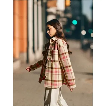 Dívčí oblečení Sinsay - Košilová bunda - vícebarevná - 729EI-MLC - 729EI-MLC-146