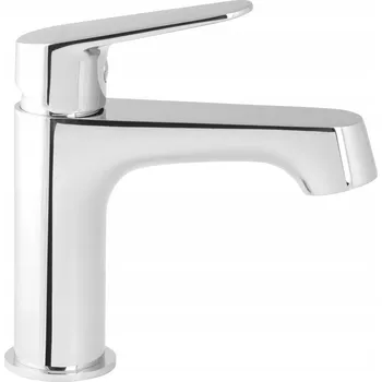 Vodovodní baterie Stojánková umyvadlová baterie Deante stříbrná