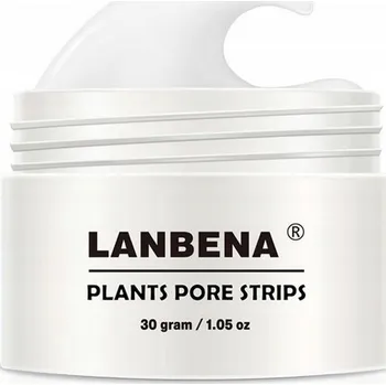 Pleťová maska Lanbena Náplasti na nos na póry, černé tečky a pupínky - Čisticí maska na pleť