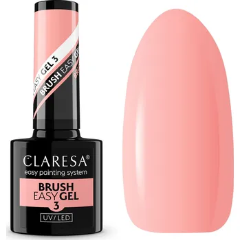 Lak na nehty Claresa Easy Brush Stavební Gel na Nehty v Lahvičce 5 g - 03 Peachy Nude