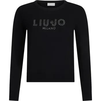 Dámský svetr Liu Jo černý svetr s potiskem Liu Jo černá 3490526