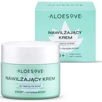 Pleťový krém Hydratační krém na obličej Aloesove 0 SPF pro denní použití 50 ml