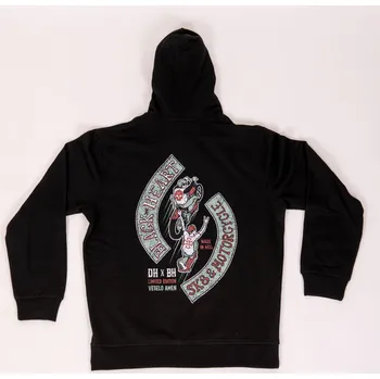 Pánská mikina Pánská mikina BLACK HEART DAVID HORVÁTH VESELO AMEN!!! PRO MODEL!! Barva: Černá, Velikost: XXL