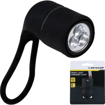 Cyklosvítilna Přední silikonové světlo na kolo Dunlop