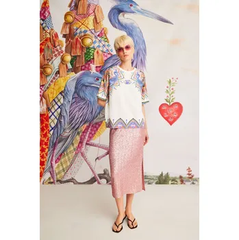 Dámské tričko Tričko Medicine dámské, béžová barva RS25.TSD850 01X, vel. S