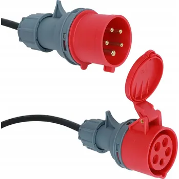 Elektrická zásuvka Silový adaptér 32A na 16A pro nabíječku IP44