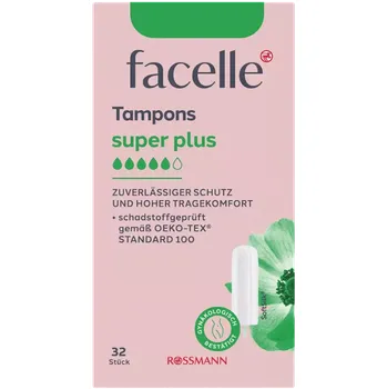 Menstruační tampony facelle Tampony Super Plus 32 ks