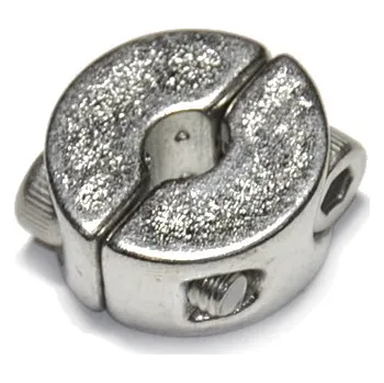 Lano Lanová svorka plochá prstencová, nerez A4, 3mm